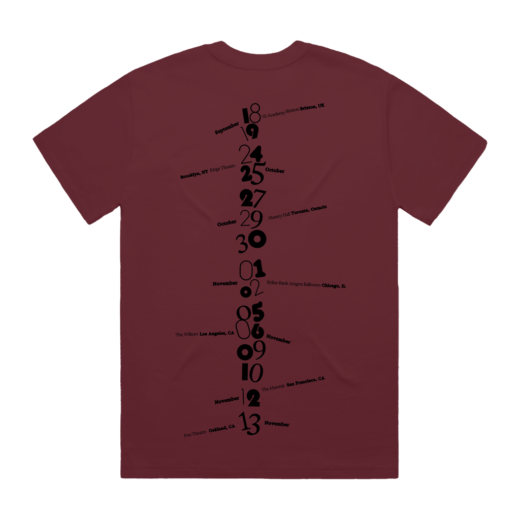 2025 North America Tour Tee