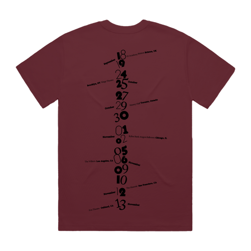2025 North America Tour Tee